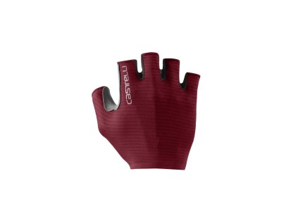 Castelli Espresso glove, Deep bordeaux  Letné rukavice na doplnenie vášho espresso setu