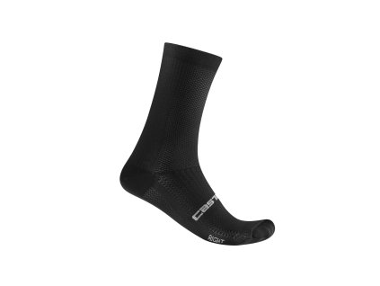 Castelli Espresso 18, Black  Funkčné letné cyklistické ponožky, ako doplnok k espresso šatníku