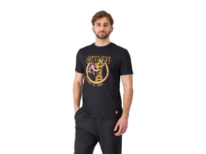 Castelli #GIRO Highway to Rome T-Shirt, Black  Pánske tričko s krátkym rukávom