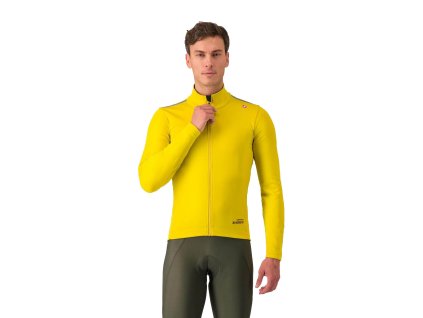 Castelli Espresso Air Jacket, Mango mojito  Pánska cyklistická bunda do prechodných podmienok