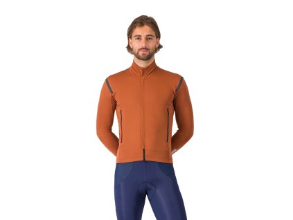 Castelli Perfetto Ros 3 Jacket, Mocha  Bunda vhodná do väčšiny podmienok