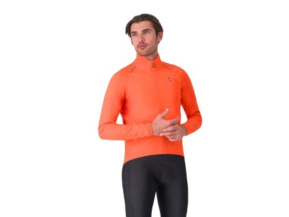 165930 castelli emergency 3 rain jacket brilliant orange