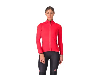 166032 castelli alpha 150 w jacket hibiscus