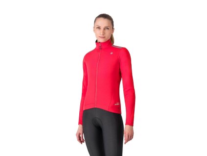Castelli Espresso Air W Jacket, Hibiscus  Priliehavá dámska cyklistická bunda