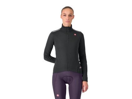 Castelli Espresso Air W Jacket, Light black  Priliehavá dámska cyklistická bunda