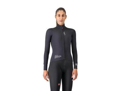 Castelli DO.DI.CI W Jacket, Light black  Dámska cyklo bunda vhodná pre intenzívnejšie jazdy a tréningy