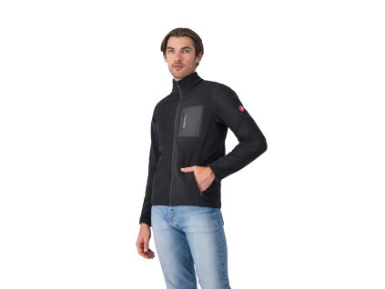 166161 castelli classico fleece jacket black