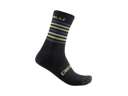 Castelli Gregge 15, Black/ Dark grey  Zimné, merino cyklistické ponožky