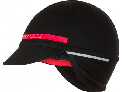 Castelli Difesa 2 cap, Black  Windstopper čiapka pod prilbu
