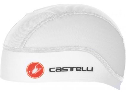 Castelli Summer Cap, White  Letná čiapka pod prilbu