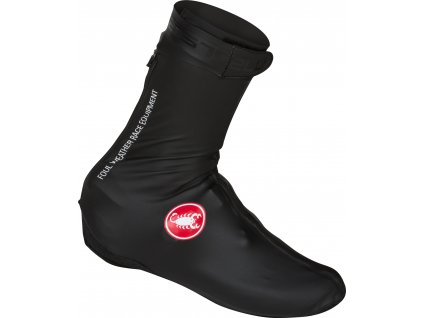 Castelli Pioggia 3 shoecover, Black  Vodeodolné, jemne zateplené návleky na tretry