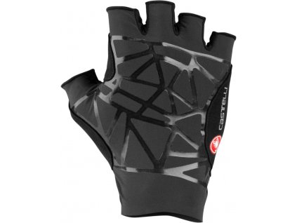 Castelli Icon Race, Black/ Grey  Cyklo rukavice