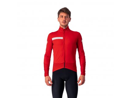 Castelli Beta RoS Jacket, Pro red  Ľahká a priedušná bunda do prechodného obdobia