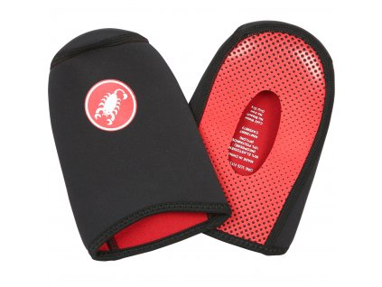 Castelli Toe Thingy 2, Black/ Red  Neoprénové návleky na špičky