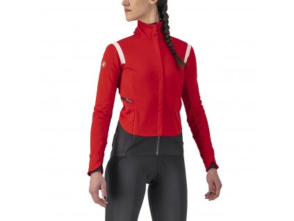 Castelli Alpha RoS 2 W, Pro red  Dámska zimná cyklistická bunda