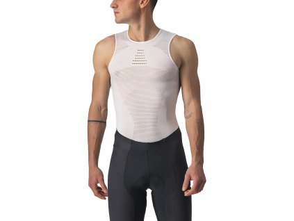 Castelli Core Seamless SLV,  White  Univerzálna funkčná bielizeň bez rukávov