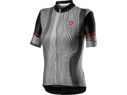 Castelli Illusione W, Black/ White  Dámsky letný dizajn, extra fit prepracovaný strih