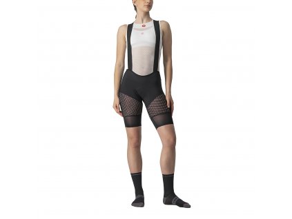 Castelli Unltd Dt W Liner Bibshort, Black  Spodné, funkčné prádlo s výstelkou pod MTB či Gravel nohavice