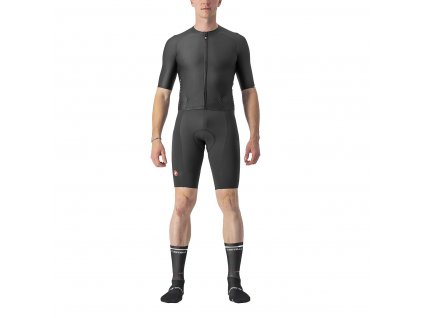 Castelli Sanremo RC Speed Suit, Light black  Cyklistická kombinéza ideálna na dlhý tréning, alebo pretek