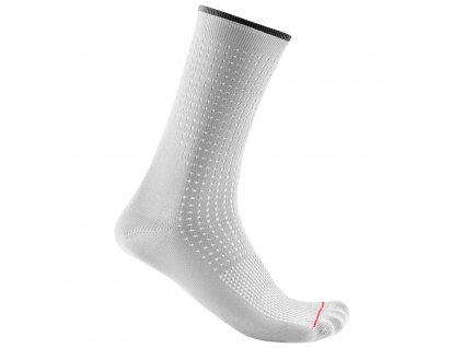 Castelli Premio 18, White  Letné kompresné ponožky