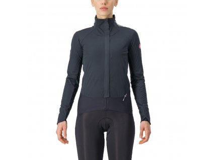 Castelli Alpha Doppio Ros W, Light black/ Reflex  Dámska zimná cyklistická bunda