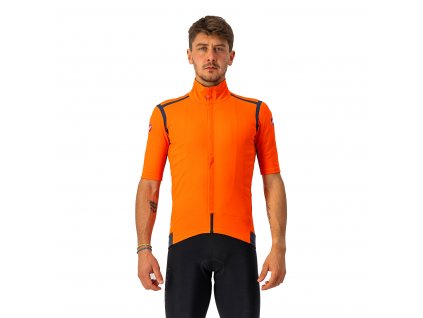 Castelli Gabba RoS, Brilliant orange  Vetru odolný  a vode odpudivý dres