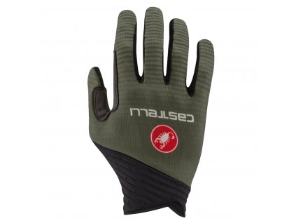 Castelli CW 6.1 Unlimited, Forest gray  Ľahké dlhoprsté rukavice aj pre cyklokros, MTB alebo gravel