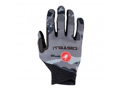 Castelli CW 6.1 Unlimited, Grey/ Camo  Ľahké dlhoprsté rukavice aj pre cyklokros, MTB alebo gravel
