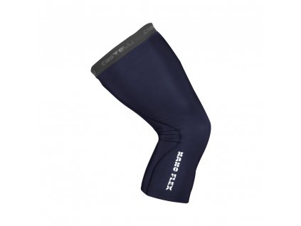 Castelli Nano Flex 3G Knee, Savile blue  Návleky na kolená zateplené, vode odpudivé