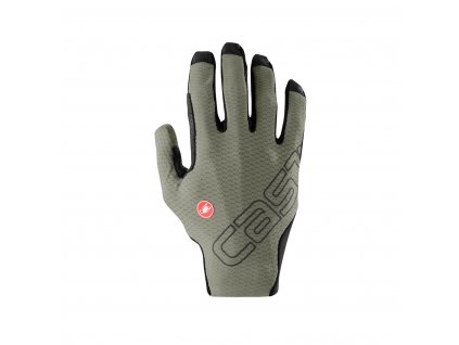 Castelli Unlimited LF, Forest grey  Letné dlhoprsté cyklo rukavice