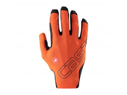 Castelli Unlimited LF, Orange  Letné dlhoprsté cyklo rukavice