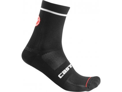 Castelli Entrata 13, Black  Letné cyklo ponožky