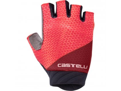Castelli Roubaix Gel 2 W, Brilliant red  Dámske, pohodlné cyklo rukavice
