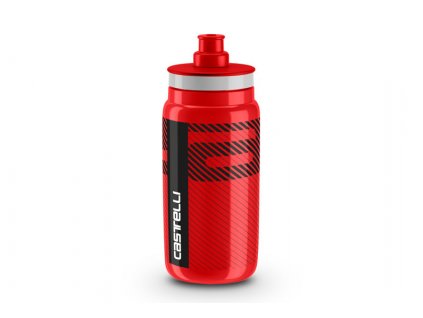 Castelli Watter Bottle 550ml, Red  FLY Team cyklo fľaša 550ml