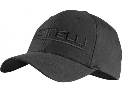 Castelli Classic Cap, Black/ Black  Šiltovka na voľný čas