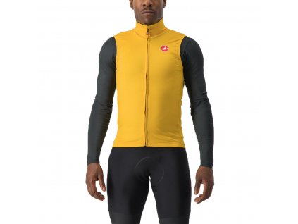 Castelli Pro Thermal MID Vesta, Goldenrod  Mierne zateplená vesta bez windstopperu