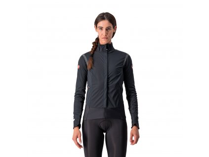 Castelli Alpha RoS 2 W light black, Black  Dámska zimná cyklistická bunda