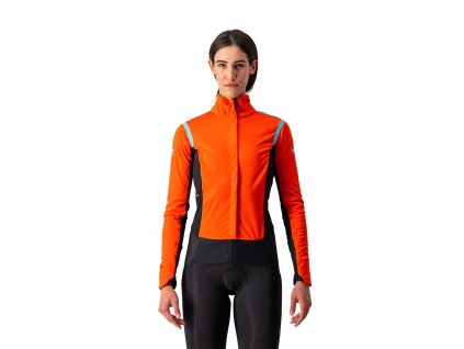 Castelli Alpha RoS 2 W, Orange  Dámska zimná cyklistická bunda