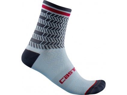 Castelli Avanti 12, Dark blue  Výkonné, vysoké, letné ponožky