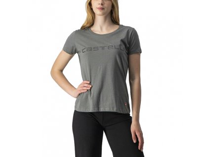 Castelli Sprinter Tee W, Grey  Dámske tričko na voľný čas