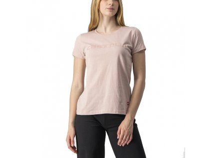 Castelli Sprinter Tee W, Light pink  Dámske tričko na voľný čas