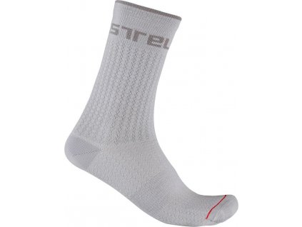 Castelli Distanza 20, Silver grey  Merino, zimné cyklo ponožky