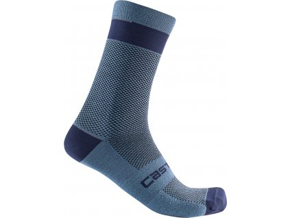 Castelli Alpha 18, Steel blue  Zimné ponožky s Merino vlnou a Primaloft