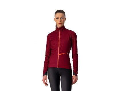 Castelli Go W Jacket, Bordeaux  Dámska zimná bunda na bicykel