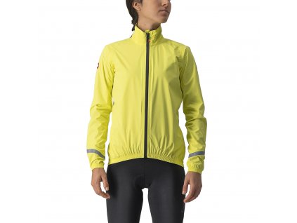 Castelli Emergency 2 W, Brilliant yellow  Vode odolná núdzová pláštenka