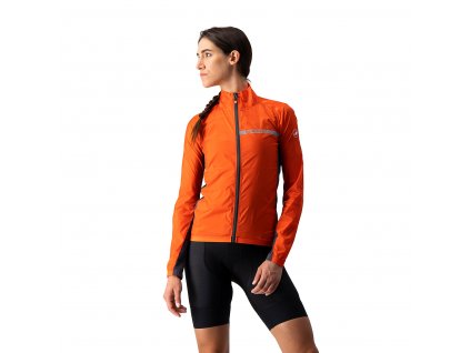 Castelli Squadra Stretch W, Red/ Orange  Núdzová pláštenka na každý deň