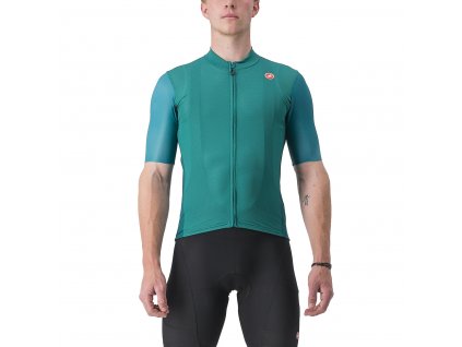 Castelli Endurance Elite SS, Quetzal green  Univerzálnejší dres, pohodlie na dlhých vytrvalostných jazdách