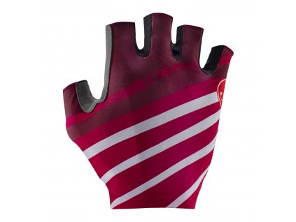 Castelli Competizione 2 Glove, Bordeaux/ Persian red  Hravý dizajn, exceletne pohodlný a bezpečný úchop