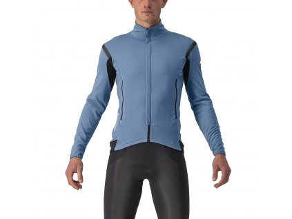 Castelli Perfetto RoS 2 Jacket, Steel blue  Pánska bunda do daždivých a veterných podmienok