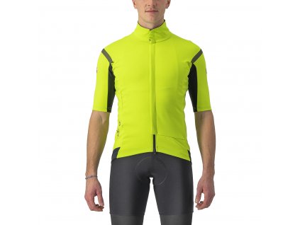 Castelli Gabba RoS 2, Lime  Pánsky dres/bunda s krátkym rukávom do daždivých a veterných podmienok